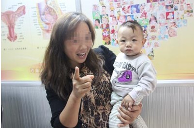 张女士成功孕育子